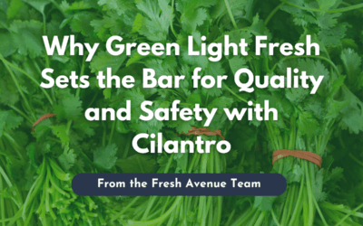 Why Green Light Fresh Sets the Bar for Quality and Safety with Cilantro