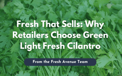 Fresh That Sells: Why Retailers Choose Green Light Fresh Cilantro